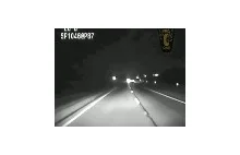 Tragiczny koniec jazdy autostradą w nocy... pod prąd.