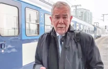 Kompromitacja PKP: Prezydent Austrii przyjechał do Katowic pociągiem II klasy