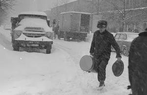 39 lat temu zima sparaliżowała całą Polskę