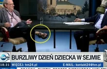 Michnik w TVN 'pluje, bredzi, beka'. Morozowski w szoku!
