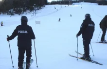 Jeździł na stoku i palił jointa! 25-latka zatrzymali policjanci na nartach