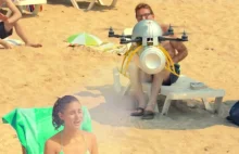 Sprite wykorzystuje drony do ochładzania plażowiczów | Social 360