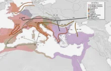 Migracje ludności sprzed 1500 lat wpłynęły na kształt współczesnej Europy