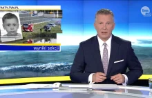 Reporter Faktów TVN parkuje na drodze ekspresowej