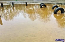 Inwestycja za ponad 100 tys. zł tonie w wodzie i błocie. „To nie psi park,...