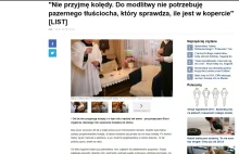 Kolejna krucjata Gazety.pl - tym razem nie mogą przeboleć odwiedzania wiernych
