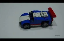 Lego Creator 31027 Blue Racer - Lego Speed Build [4K]