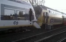 Zderzenie pociągów w Holandii. Kilkadziesiąt osób rannych