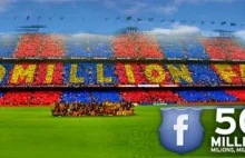 FC Barcelona pierwszym klubem z 50 mln fanów na FB