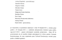 Postanowienie TK: „Sejm do czasu wyroków nie może wybrać nowych sędziów”