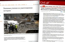 Rosjanie zniszczyli kościół i polski cmentarz w Abchazji