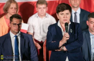 Beata Szydło w Bochni. Incydent po spotkaniu - ZDJĘCIA, WIDEO