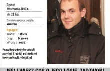 Zaginął 22-letni Piotr Luciński