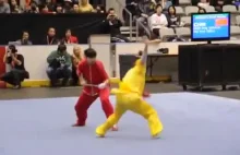 Pokaz kung fu - poziom azjatka