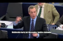 Nigel Farage: Zamiast zmiany traktatu, list od Tuska