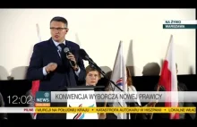 Przemysław Wipler na Konwencji Wyborczej Nowej Prawicy (09.11.2014 Polsat News)