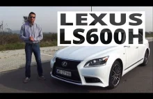 Lexus LS600h 445 KM, 2014