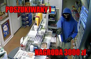 Bezradna policja wyznacza nagrodę