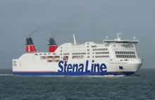 "Prawie wypadek" promu Stena Spirit