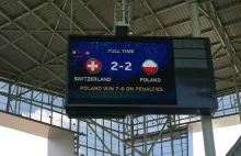 Polacy pokonują Szwajcarię. Test na stadionie w Saint-Etienne