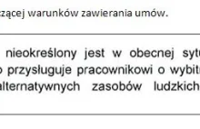 "Przywilej" pracownika