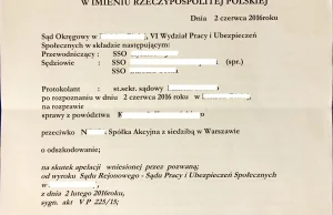 Wygrana z netią w sądzie pracy, po bezprawnym zwolnieniu dyscyplinarnym.