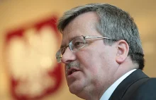 Komorowski apeluje o przełożenie manifestacji planowanych w czasie Euro