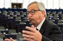 Juncker: To był skurcz w nodze, a nie a-----l