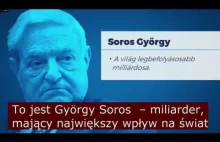 Spot węgierskiej telewizji o sprzeciwie wobec działań Sorosa