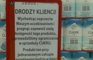 Cukier na kartki już niebawem.