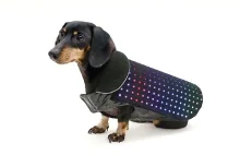 Disco Dog - kamizelka LED sterowana smartfonem.