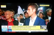Polska Niemcy 2:0 . A tymczasem na TVN24