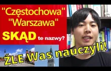 Ignacy z Japonii o etymologii nazw polskich miast