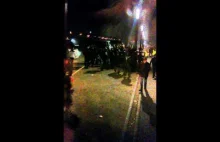Policja atakuje uczestników MN 2014