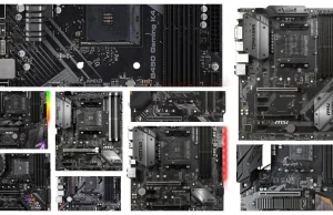 AMD B450 płyty główne ASRock, Asus, Gigabyte oraz MSI