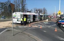 Zderzenie 2 autobusów, 12 osób poszkodowanych (foto) - Infostrow.pl