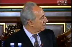 Szymon Peres poucza Polaków na temat zbędności nauczania historii