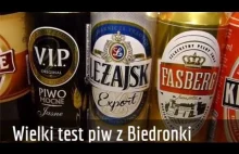 Wielki test piw z Biedronki