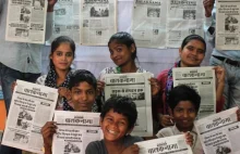 Dzieci ulicy w New Delhi... redagują czasopismo i opisują w nim własne historie