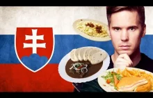 Amerykanin probuje Słowackie jedzenie