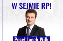 Poseł Jacek Wilk przechodzi do Wolności, partii Korwina.