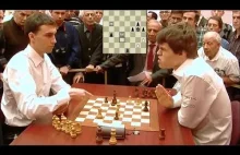 Magnus Carlsen i jego mocno dziwne zagranie.