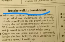 Zasiłki jako sposób na walkę z bezrobociem. Czego uczy się na lekcjach...