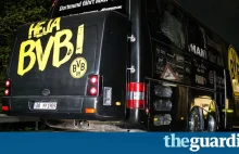 3 wybuchy obok autobusow z pilkarzami Borussia Dortmund