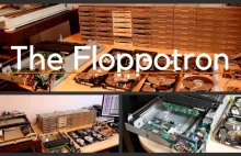 Sprawdź jak brzmi muzyka tworzona na sprzęcie komputerowym - The Floppotron