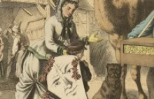 D is for Danke Schön. Pięknie ilustrowany niemiecki elementarz z 1869