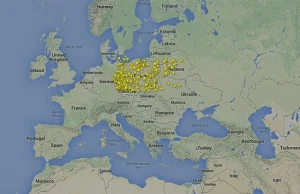 Po katastrofie malezyjskiego boeinga wzrósł ruch nad Polską