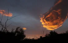 Nad Portugalią pojawiła się chmura, którą mieszkańcy nazwali "Ręka Boga"