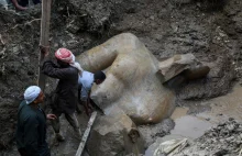 Egipt: odnaleziono wielki posąg faraona Ramzesa Wielkiego