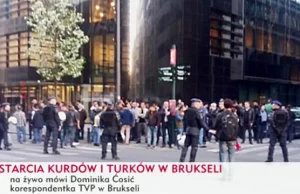 Atak nożownika w Brukseli! Turek zaatakował Kurdów. Kilka osób jest rannych